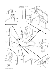 I have a 07 roadstar silverado 1700, and have a batwing stereo fairing and need to know where to wire the cable to the radio. 2006 Yamaha Road Star Warrior Xv17pcv Electrical 2 Parts Oem Diagram For Motorcycles