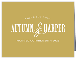 Luxury wedding photo thank you cards. Antique Luxury Wedding Thank You Cards By Basic Invite