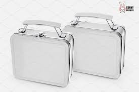 Lunchbox Mock Up 2 Types Mockup Mocking Lunch Box