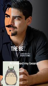 Ghibli Style Beard Boy with Girl