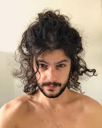 Estilo Elba Long Face Hairstyles Long Curly Hair Men Curly Hair Men