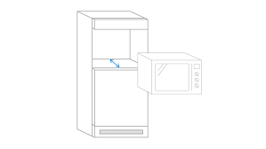 Dimension niche four encastrable standard. Comment Savoir Si Un Four Ou Un Micro Ondes Est Adapte A Ma Cuisine Coolblue Tout Pour Un Sourire
