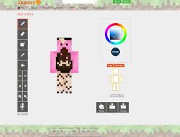 A way to get custom skins for students in minecraft education edition. The Skindex Minecraft Skin Editor Maker Instructions Alfintech Computer
