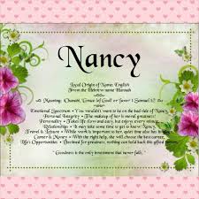 Meaning Of My Name Nancy Meaning Of My Name Nancy Name Names