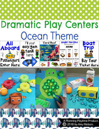 What could be better than sleeping dinosaur dig dramatic play center do you have any little dinosaur lovers in your classroom? Dramatic Play Ocean Theme Planning Playtime