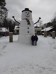 Don't cry, snowman, not in front of me who'll catch your tears if you can't catch me don't cry, snowman, don't you fear the sun who'll carry me without legs to run, honey without legs to. Giant Snowman In Tiny Brings Joy To The Young Young At Heart Barrietoday Com