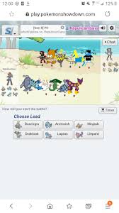 So I Logged On To Pokemon Showdown And Stunfisk It is currently in beta. so i logged on to pokemon showdown and