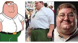 Rob Franzese, " The Real Life Peter Griffin " this past weekend at Nickel  City Con in Buffalo, NY at Buffalo Convention Center He has been a  fictional character in Family Guy