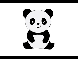 In this lesson we use regular printer. How To Draw A Cute Panda Easy Step By Step Kak Narisovat Pandu Youtube