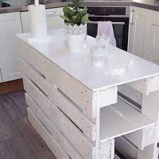 Diy Deco Un Ilot De Cuisine A Faire Avec 3 Fois Rien Cuisine En Palette Ilot De Cuisine Palette Et Diy Deco