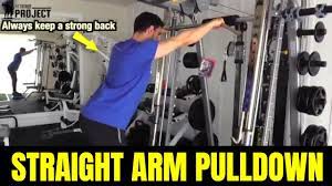 External shoulder rotation on cable cross machine view: How To Get Wider Lats With The Straight Arm Pulldown The Complete Guide Youtube