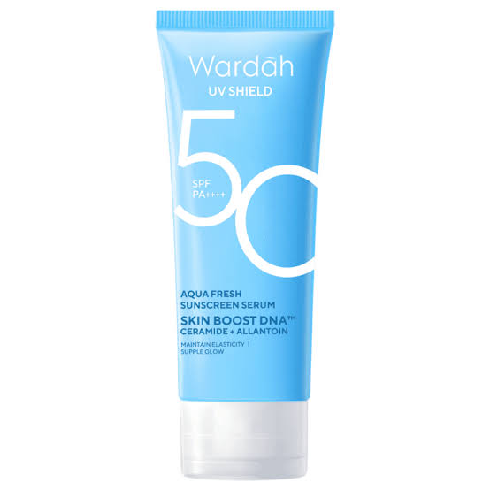 Jual Wardah Sunscreen UV Shield Collagen Peptide Sunscreen Serum SPF 50  PA++++ | Sociolla