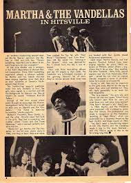 Martha Reeves And The Vandellas Rock And Roll Songs Magazine May 1967 Martha Reeves Rock And Roll Songs Live Wire