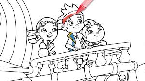 Jake And The Never Land Pirates Coloring Pages And Crafts Disney Junior