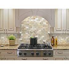 Mixed Quartz Mini Stone Subway Tile Https Www Pebbletileshop Com Products Mi Kitchen Backsplash Designs Country Kitchen Backsplash Kitchen Tiles Backsplash