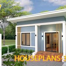 3 Bedroom Modern Villa Design Size 11 5x21 1m Samphoas Plan Simple House Design Modern House Plans Small House Design