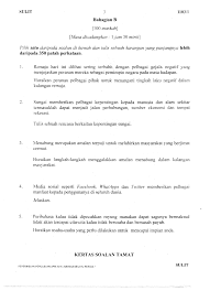 Panduan buat pelajar tingkatan tiga yang bakal menduduki peperiksaan pentaksiran tingkatan 3 (pt3 ) tahun 2020. Kertas Soalan Bahasa Melayu Pt3 2019 Selangor B