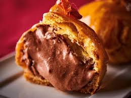 Choux A La Mousse Au Chocolat Et Gingembre Recettes Recette Recette Recette Mousse Au Chocolat Gingembre Recette