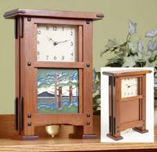 This project was inspired by a server from the freeman ford house in pasadena, california, both designed in the early 20th century by brothers henry and charles greene. Greene And Greene Style Clock Woodworking Plan Woodworkersworkshop
