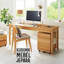 Kami menjamin kualitas dari produk kami dengan foto diatas kami selalu mengecheck barang yang kami tawarkan kepada. Set Meja Kursi Kerja Kantor Industrial Kayu Jati 002 1 Meja 1 Kursi Shopee Indonesia