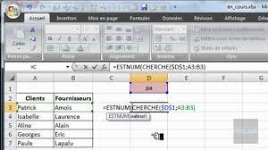 We did not find results for: Excel 2007 Chercher Bout De Texte Fonctions Estnum Et Cherche Fonction Matricielle Youtube