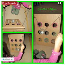 12 Jeux En Carton Recycle Pour Nos Enfants Jeux Faits Maison Jeux Educatif Pour Enfant Et Idee De Jeux