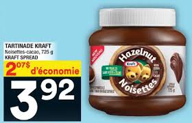 Tartinade Aux Noisettes Kraft Nutella Bottle Nutella Food