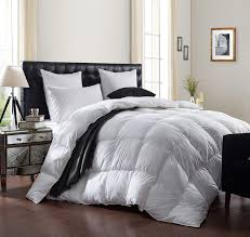 Luxurious 1200 Thread Count Goose Down Comforter 1200tc 100 Egyptian Cotton Cover 750 Fill Power 50 Oz Fill Weight White Color California