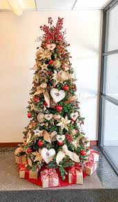 Country Christmas Tree Christmas Tree Decorating Themes Country Christmas Ornaments Christmas Tree Decorations