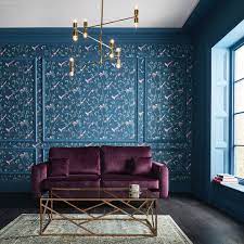 graham brown behang en kleur van het jaar 2019 verf behang woonkamer bruin behang thuisdecoratie woonideeen