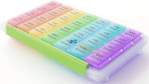 This day or night pill organizer includes 16 numbered pouches to store your pills or vitamins when traveling. Amazon Com Monthly Pill Organizer Pill Box Medicine Organizer 4 Weekly Pill Organizer Pill Container Vitamin Organizer Travel Pill Container Medication Organizer Pill Holder Large Pill Organizer Health Personal Care