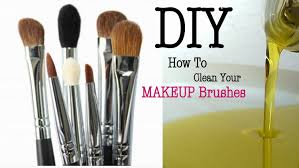 Diy How To Clean Your Makeup Brushes Sponges Olive Oil Dish Soap Cleansingbrusholiveoils Makeup Yourself Makeup Brushes Makeup Brush Uses