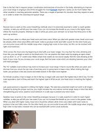 Part one of a three video series on singing notes at and above the break for male voices. Singing Exercises To Assist Improve Your Vocal Range By Gomush19 Issuu