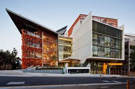 Terracotta Facade At The Advanced Engineering Building University Of Queensland Uq Brisbane Richard Kirk Architect Building Architecture Retail Facade