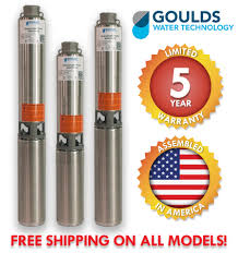 Goulds Submersible 4 Well Pumps Gs Stainless Steel Series