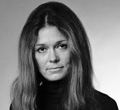 Gloria Steinem portrait in graphite
