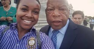 Collins recalls meeting Congressman John Lewis