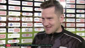 Crewe Alexandra manager Lee Bell shares his emotional reaction following  their dramatic win over Doncaster as the Railwaymen reach the League Two  play-off final after winning