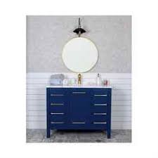 Check out the teagen 42 in. Grove 36 Inch Navy Blue Bathroom Vanity