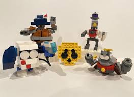 Each brawler has their own skins and outfits. Lego Ideas Brawl Stars Brawlers Barley Tick Darryl And 8 Bit