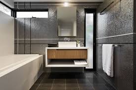 Single operating faucets add to the contemporary. Small Contemporary Bathroom Vanity Novocom Top