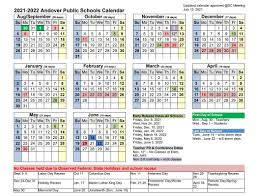 Plus, an overview with all calendar weeks (cw) in 2021 and a calendar with all cw (calendar weeks) in 2021. School Year Calendar 2021 22 Andover Public Schools Official Website