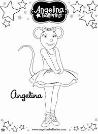 Angelina Ballerina Coloring Pages 5 Bailarina Para Pintar Bailarinas De Ballet Dibujos De Ballet
