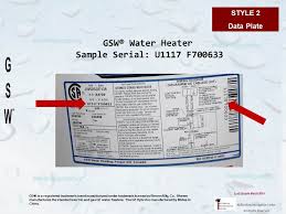 Gsw Water Heater Age Building Intelligence Center