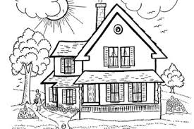 85 Gambar Rumah Hitam Putih Untuk Diwarnai Hd Gambar Pixabay