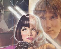 Maitresse-Ein französisches Original Vintage Poster von Barbet Schroeder's  Erotische Französische Romanze mit Gerard Depardieu und Bulle Ogier