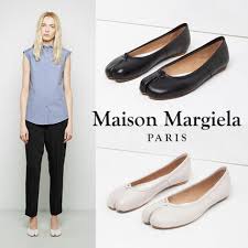 Great review btw, has anyone been able to find the flats/mens version? Shop Maison Margiela Tabi Plain Leather Flats By Brunfromparis Buyma