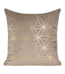 Cuscino rotondo color foglia di tè scuro con diametro di 40 cm, realizzato interamente in velluto di seta e con un'imbottitura in piuma d'oca 100% naturale. Deco Belle Cuscini Compra Online