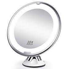 Make sure your search words are spelled correctly. Beautural 10x Magnifying Makeup Mirror With Led Lisa Allen From Salty Lashes On Best Of Amazon In Jul Makeup Mirror With Lights Makeup Mirror Magnifying Mirror