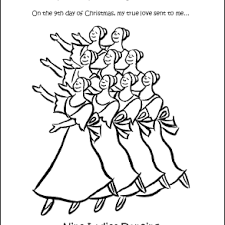 This new set of coloring pages features a '12 days of christmas' theme. Make Your Own The Twelve Days Of Christmas Coloring Book